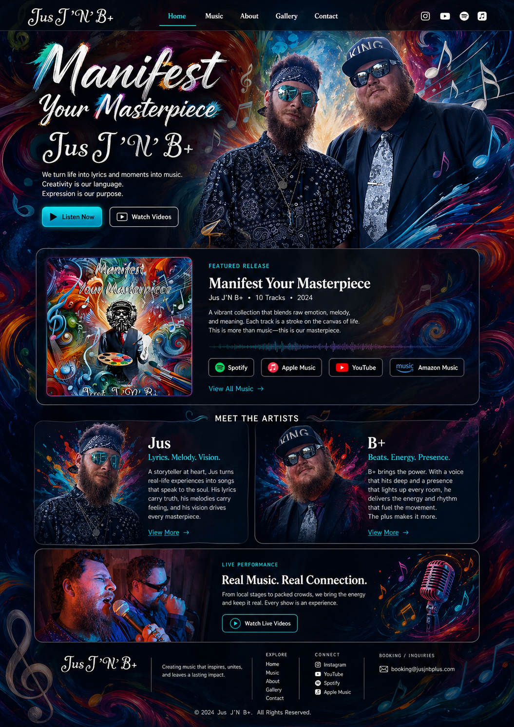 Manifest Your Masterpiece — Album Cover